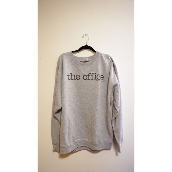 Delta Fleece - The Office Gray Pullover Sweatshirt Unisex Large - Picture 1 of 9